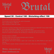 Carica l&#39;immagine nel visualizzatore di Gallery, Metal TT Gomma Brutal
